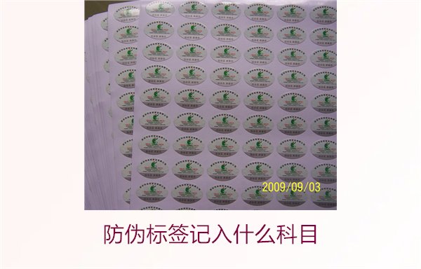 防伪标签记入什么科目(图1)